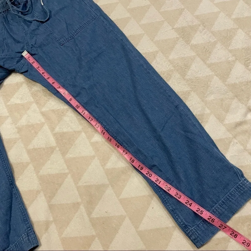 J crew seaside pants chambray azalea wash